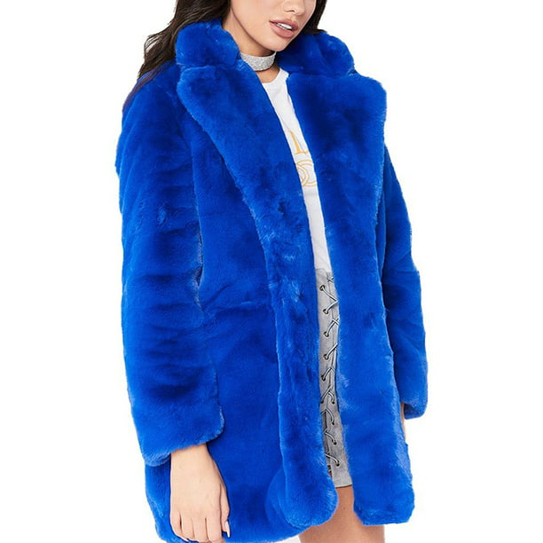 Women's Parka Warm Pocket Luxury Real Rabbit Fur Jacket Long Outwear Slim Coats 